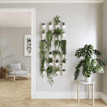 Floralink - Kit com 3 Vasos Decorativos / Organizadores de Parede