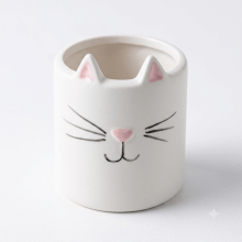 Gatinho - Vaso em Ceramica 6 cm Gatinho - Vaso em Ceramica 6 cm
