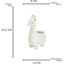 Girafa - Cachepot em Cerâmica Grande