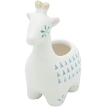 Lhama - Mini Cachepot em Cerâmica
