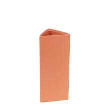 Orange Triangle - Vaso Minimalista em Cerâmica