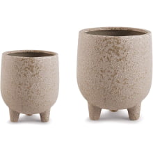 Porosos - Kit 2 Cachepots em Ceramica M e G