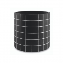 Quadriculado - Kit com 3 Vasos Em Cimento (P+M+G)