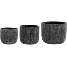 Riscadinhos - Kit Cachepots em Cimento P, M e G