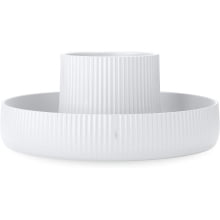 Vaso Decorativo de Cerâmica Fountain Umbra – 2 em 1: Vaso e Organizador