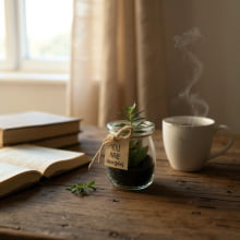 You Are Amazing - Mini Vaso com Suculenta Artificial Verde