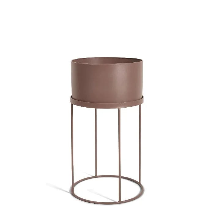 Conceitual - Cachepot com Suporte em Metal